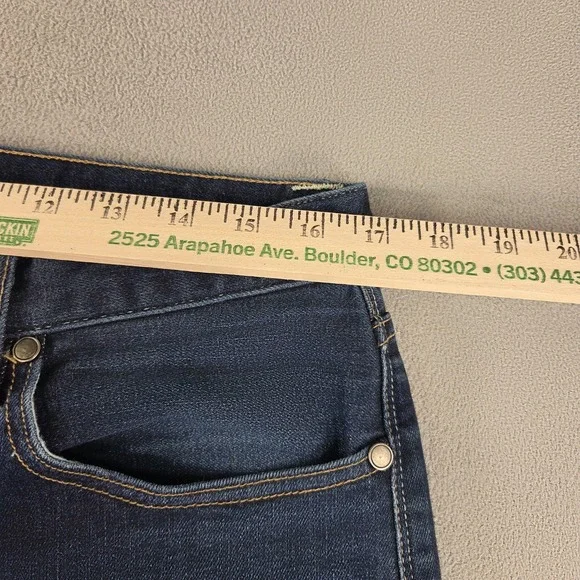 Flint And Tinder Jeans Mens 34 Indigo Selvedge Denim Made In USA Slim Straight